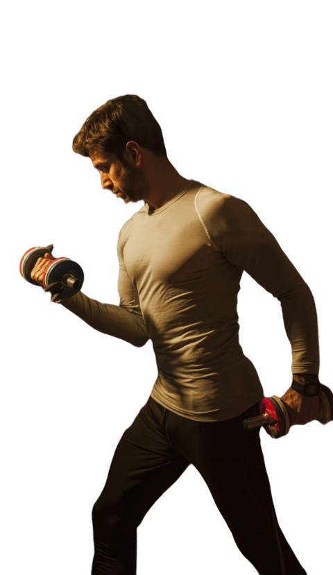 handsome-man-lifting-dumbbells-smoke (1) 1